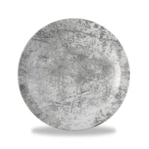 Dudson Urban Steel Grey Narrow Rim Plate 17.8cm