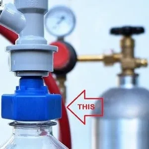 Fermzilla CarbaCap RED CARBONATION CAP Makes Fizzy Drinks – C02 Ball Valve Carbonator Coupling to Carbonate Soda Beer Tonic Champagne Cider Water Tonic