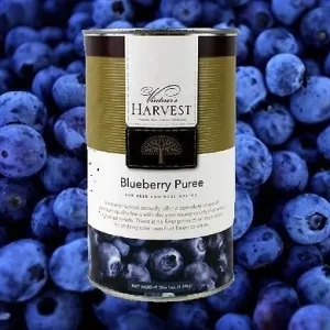 BLUEBERRY FRUIT PUREE VINTNERS HARVEST WINE BEER MEAD MOCKTAIL BASE 49oz CAN