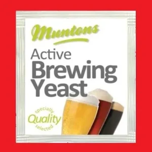 10PK BEER YEAST Muntons Ale Yeast – Standard All Purpose Brewers Yeast for English Ale