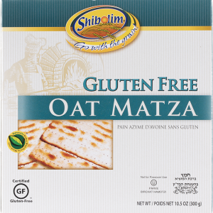 Matzo Oat Gluten Free 10.5Oz Shibolim