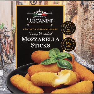 Breaded Mozzarella Sticks Family Pack 15Oz Tuscanini