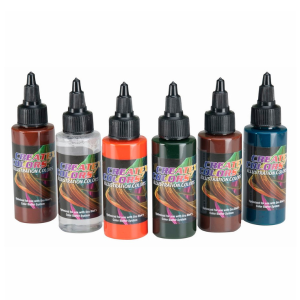 Illustration Colours Airbrush Paint Sets- Createx
