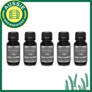 Edwards Essences Honey Bourbon pack of 5