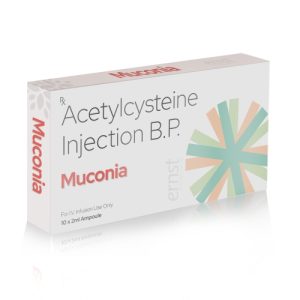 Muconia Injection – Acetylcysteine Injection B.P