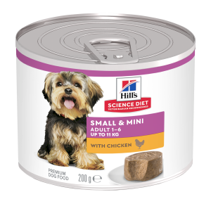 Hill’s Science Diet Adult Small & Mini with Chicken Canned Wet Dog Food 200g