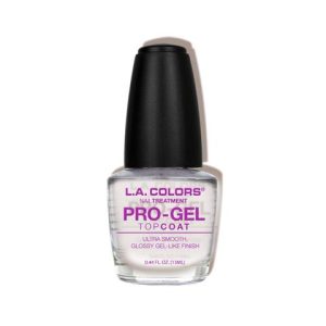 L.A. Color Nail Treatment Clamshell-Pro Gel Top Coat