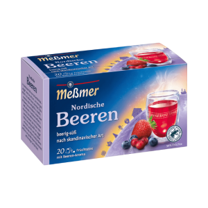 Meßmer Früchtetee Nordische Beeren (20 Beutel) 50 g