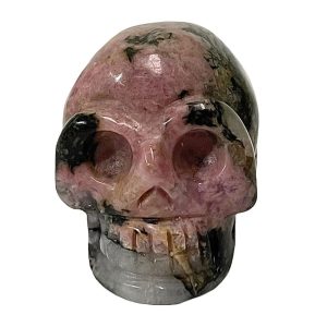 Rhodonite Crystal Skull