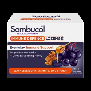 Sambucol Black elderberry Immune defence 20 soft lozenges