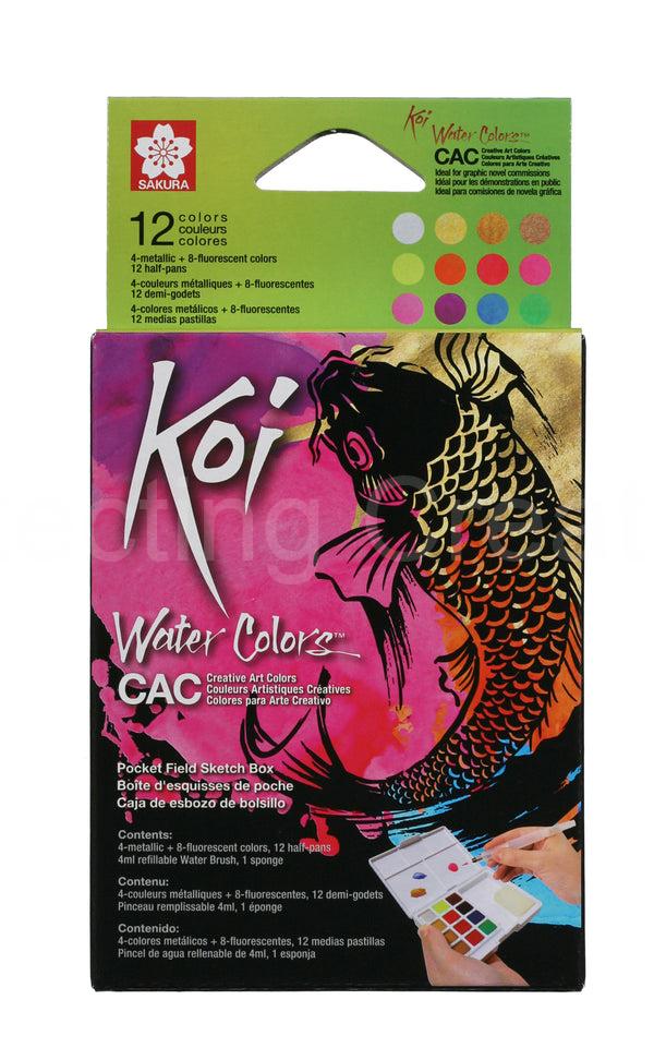 Koi Metallic Watercolour Creative Colours Set