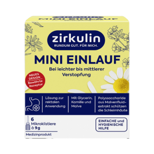 Zirkulin Mini-Einlauf, Mini-Klistiere 6 St