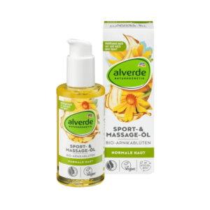 alverde NATURKOSMETIK Sport- & Massage-Öl Bio-Arnikablüten 100 ml