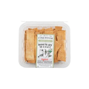 Firehook Organic Rosemary Sea Salt Baked Crackers