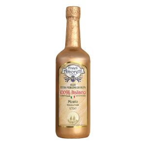 Olio Extra Vergine di Oliva 100% Italiano NON FILTRATO | Bottiglia fasciata rame 0,750 LT